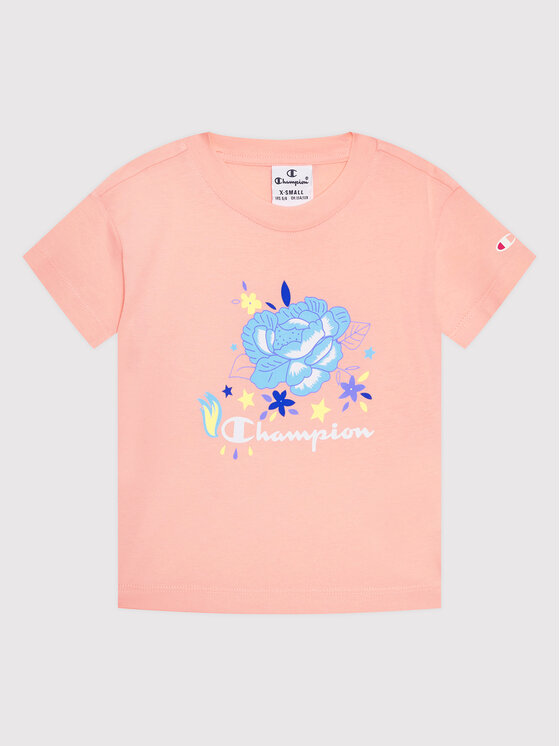 Champion Champion Komplekti kuuluvad t-särk ja spordišortsid 404396 Roosa Custom Fit