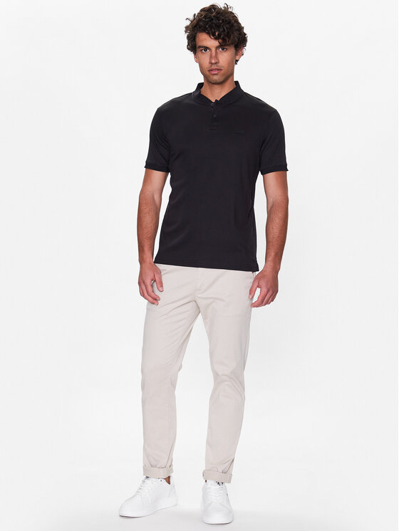 Calvin Klein Calvin Klein Tricou polo K10K111201 Negru Regular Fit