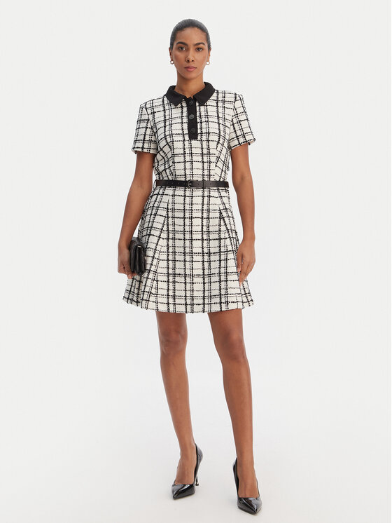 Morgan Morgan Vestito di maglia 261-RNOLIA Écru Slim Fit