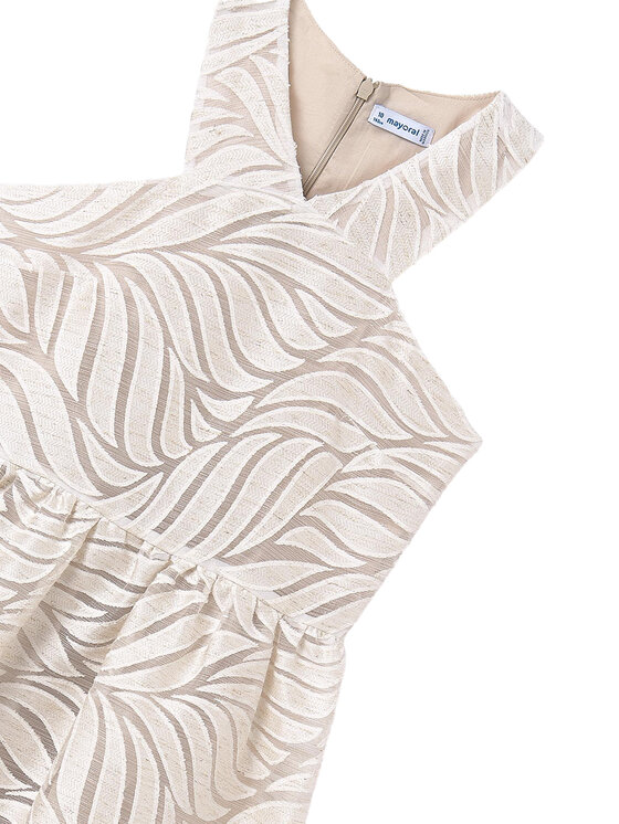 Mayoral Mayoral Vestito elegante 6976 Beige Regular Fit