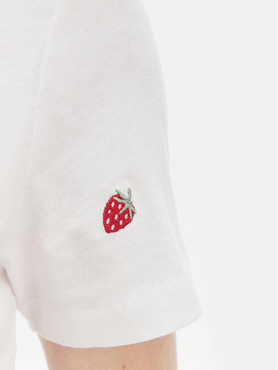 ONLY ONLY Футболка Ketty 15288473 Білий Regular Fit