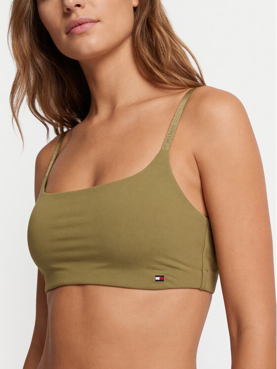 Tommy Hilfiger Tommy Hilfiger Krūšturis-tops UW0UW06223 Haki