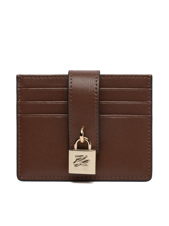KARL LAGERFELD Etui pentru carduri B1W32025 Maro