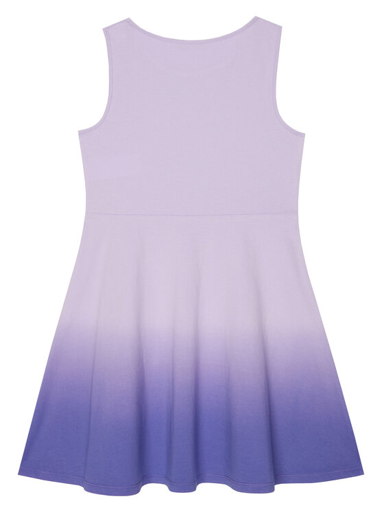United Colors Of Benetton United Colors Of Benetton Sukienka letnia 3NPDCV011 Fioletowy Regular Fit