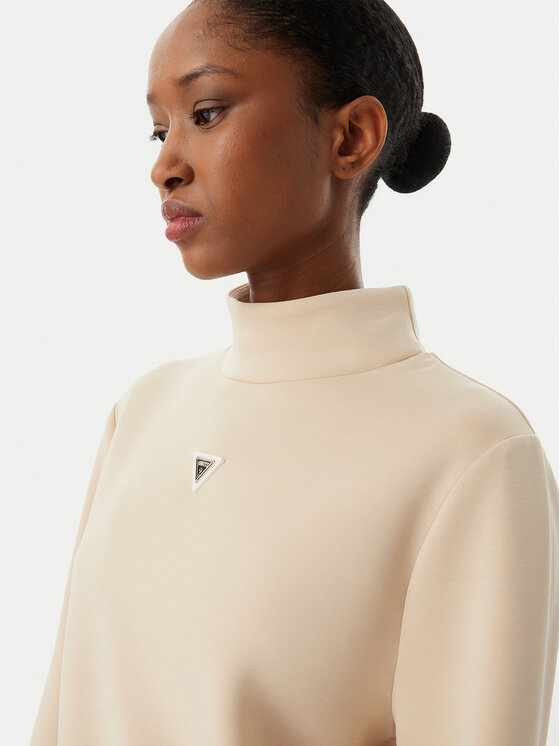 Guess Guess Світшот Olympe V4YQ05 KCAY2 Бежевий Regular Fit