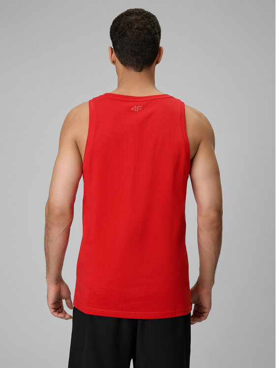 4F 4F Tank top BEACHWEAR Czerwony Regular Fit
