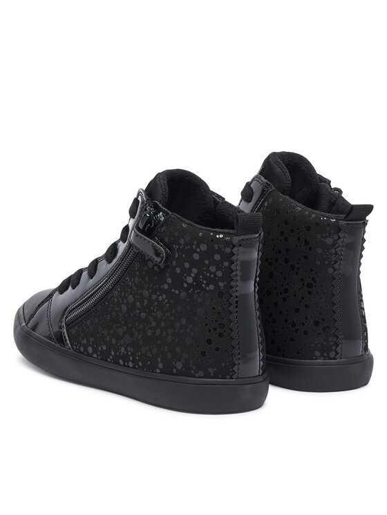 Geox Geox Сникърси J Gisli Girl J664ND 0AU02 C9999 S Черен
