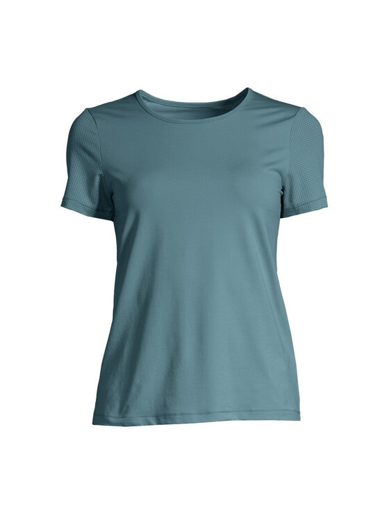 T-Shirt, rozmiar 42, Niebieskie, Essential Mesh Detail Tee