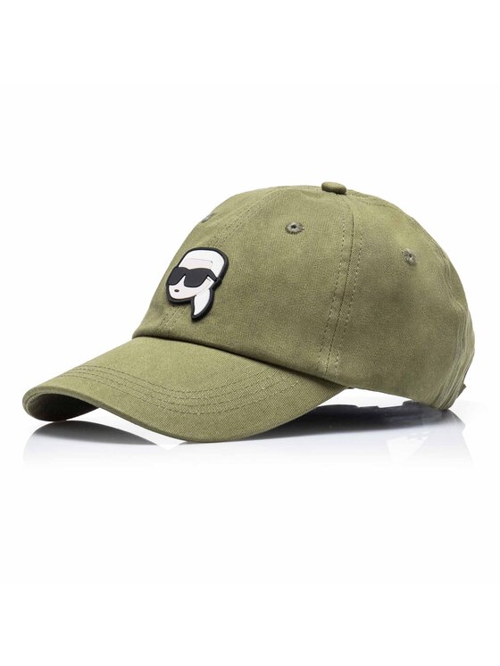 KARL LAGERFELD KARL LAGERFELD Czapka z daszkiem 230W3401.DD-610_OS Khaki