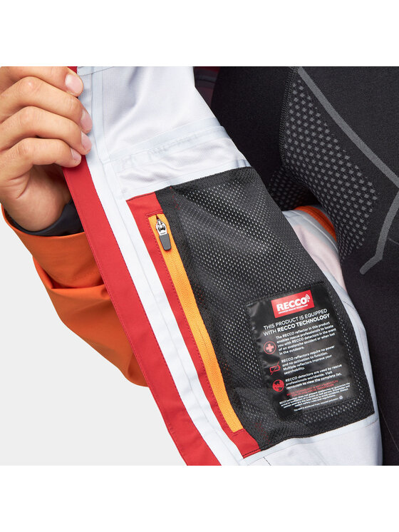 Alpinus Alpinus Kurtka hardshell Besso Czerwony Regular Fit