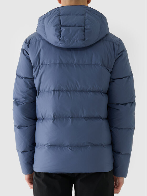 4F 4F Kurtka puchowa NATURAL (DOWN) WARMTH Czarny Regular Fit