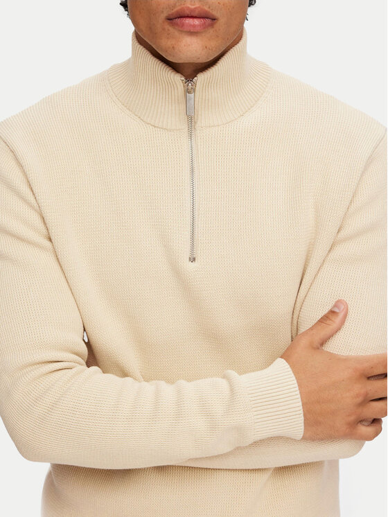 Selected Homme Selected Homme Pulover Dane 16092601 Bež Regular Fit