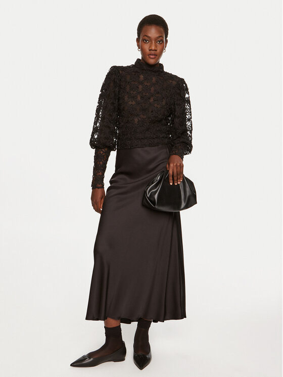 Munthe Munthe Bluza Thiki 243103824330 Črna Regular Fit