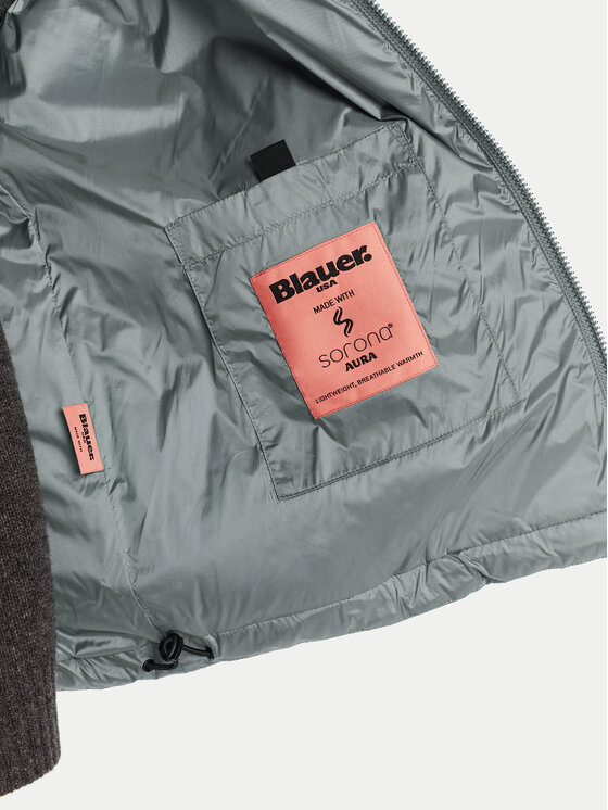 Blauer Blauer Winterjacke 24WBLDC02273 Grau Regular Fit