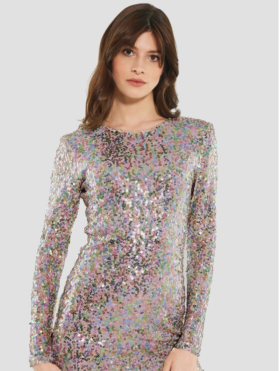 Swing Swing Koktejlové šaty 5AF02900 Barevná Slim Fit