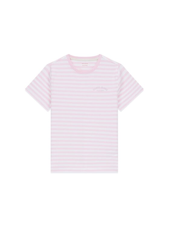 Guess Jeans Guess Jeans T-Shirt 182187 Fioletowy Classic Fit