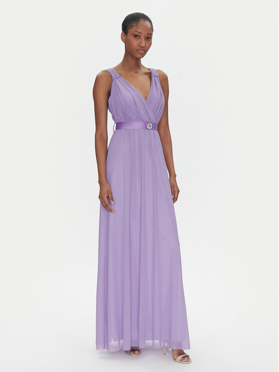 Rinascimento Abito da sera CFC0122684003 Viola Regular Fit, taglia : XS