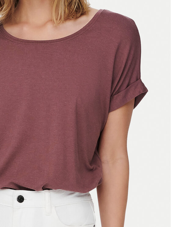 ONLY ONLY Tricou Moster 15106662 Roz Regular Fit