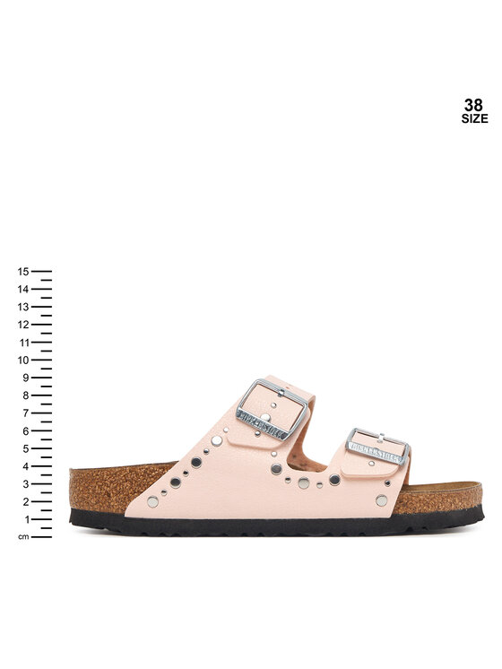 Birkenstock Birkenstock Šľapky Arizona Rivets 1032546 S Ružové zlato