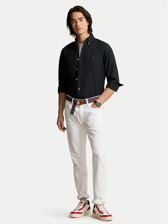 Polo Ralph Lauren Polo Ralph Lauren Košulja 710928255006 Crna Custom Fit