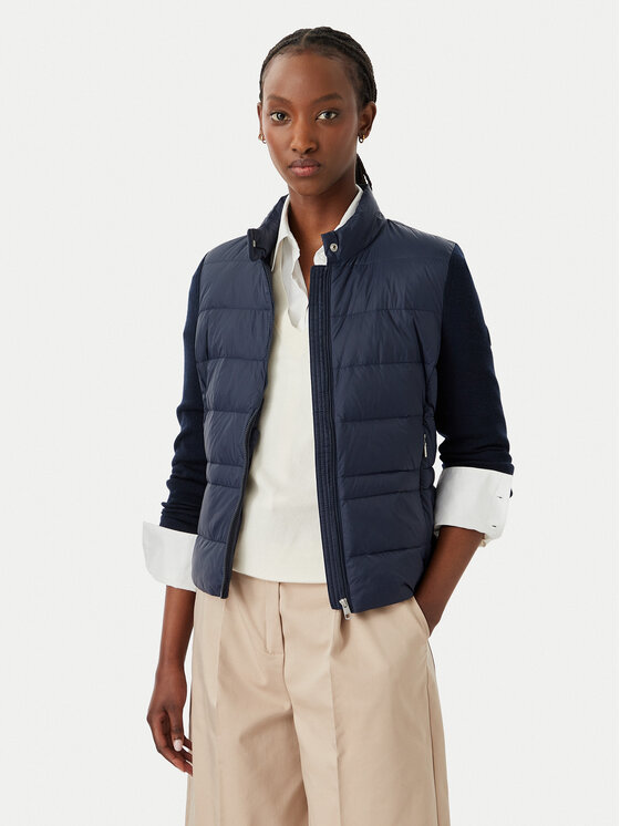 Tommy Hilfiger Tommy Hilfiger Преходно яке WW0WW51095 Тъмносин Regular Fit