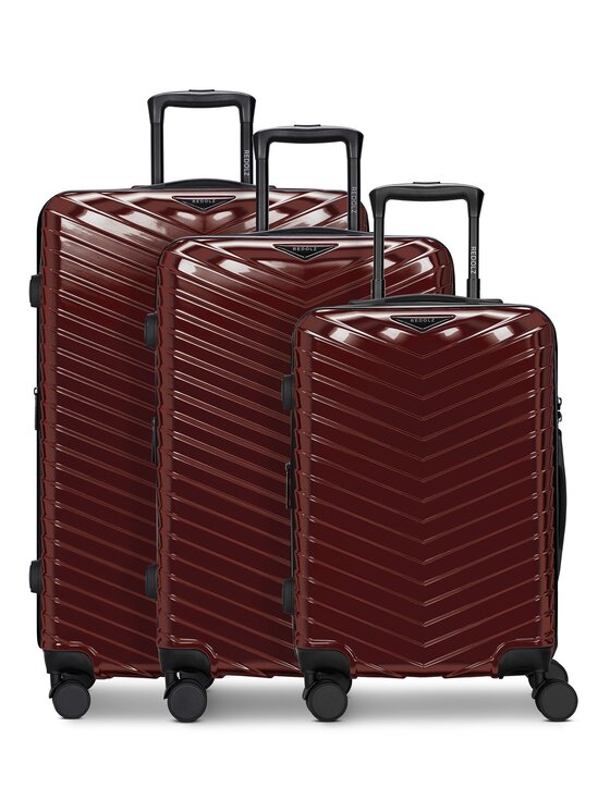 Redolz Redolz Komplet walizek 332453 Czerwony