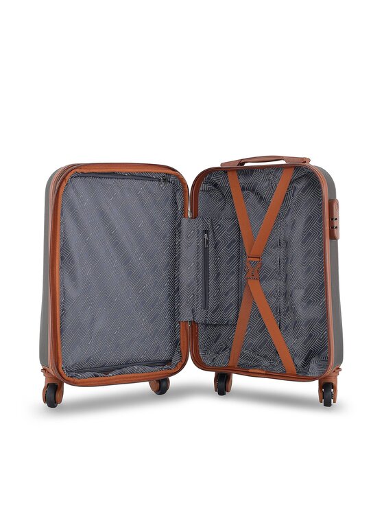 Semi Line Semi Line Салонна валіза T5583-1 Коричневий