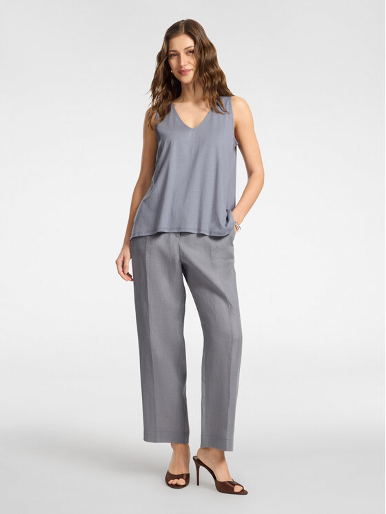 Elena Mirò Elena Mirò T-shirt G002Z000628N023 Grigio A-Line Fit