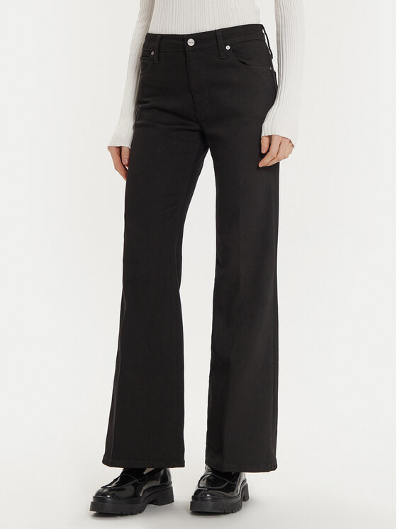 Calvin Klein Jeans K20K207610 Nero Flare Fit, taglia : 27_32