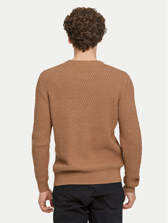 Lindbergh Lindbergh Sveter 30-804052 Béžová Relaxed Fit