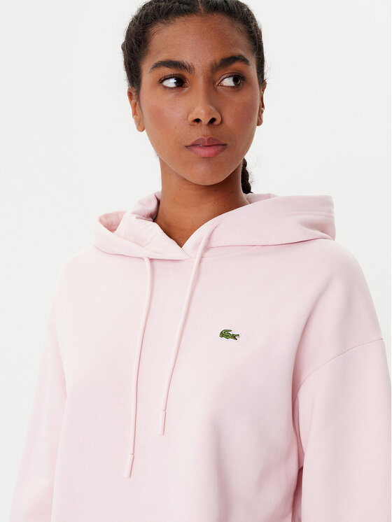 Lacoste Lacoste Bluză SF7612 Roz Oversize