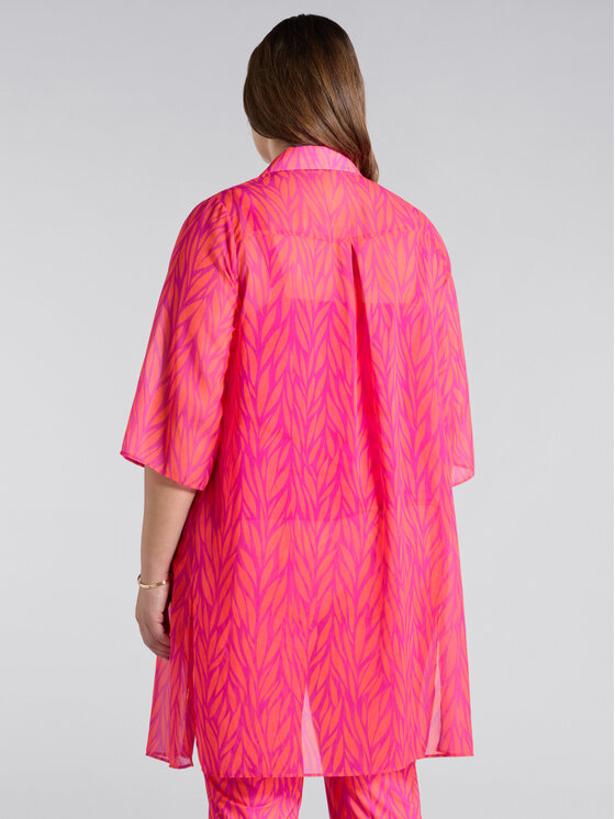 Fiorella Rubino Fiorella Rubino Camicia 5079T001314N019 Rosa Regular Fit
