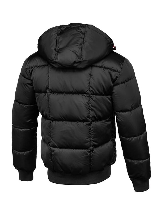PITBULL PITBULL Kurtka zimowa Walpen II Czarny Regular Fit