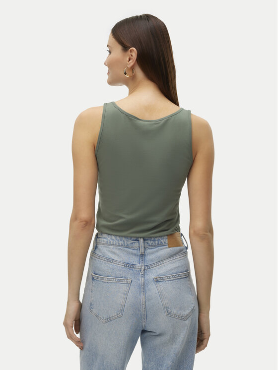 Vero Moda Vero Moda Marškinėliai Lulu 10323756 Žalia Regular Fit