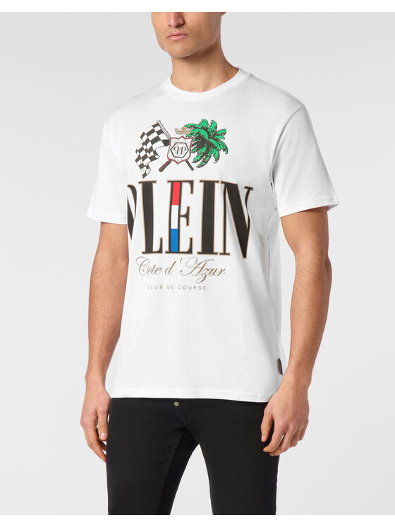 PHILIPP PLEIN PHILIPP PLEIN T-shirt 24691 Bianco Regular Fit