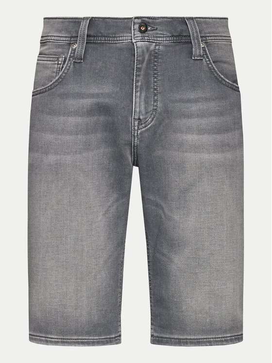 Mustang Mustang Pantaloni scurți de blugi Chicago 1014890 Gri Regular Fit