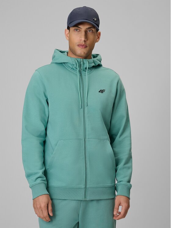 4F 4F Felpa 4FRSS26TSWSM3106-47S Verde Regular Fit