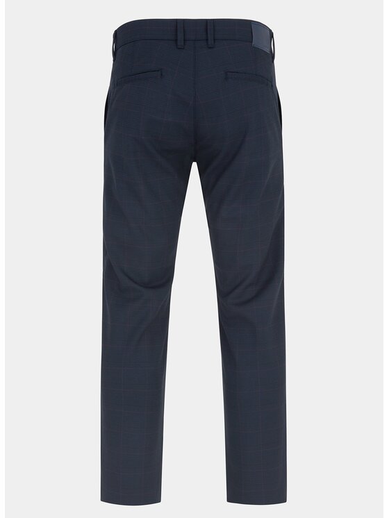 Pako Lorente Pako Lorente Spodnie materiałowe P000B-WX-214 Granatowy Slim Fit