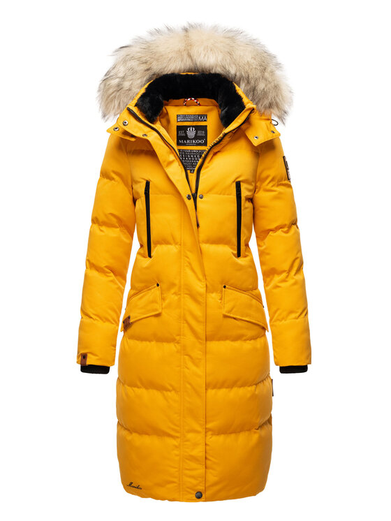 Marikoo Marikoo Kurtka zimowa Schneesternchen Żółty Regular Fit