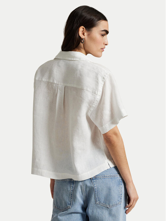 Polo Ralph Lauren Polo Ralph Lauren Cămașă 211965847001 Alb Relaxed Fit