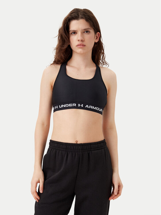 Under Armour Under Armour Спортен сутиен Crossback Mid Bra 1361034 Черен