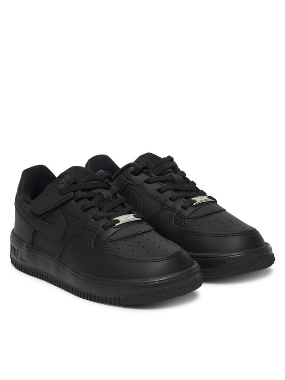 Nike Nike Snīkeri Force 1 Low Easyon (PS) FN0237 001 Melns