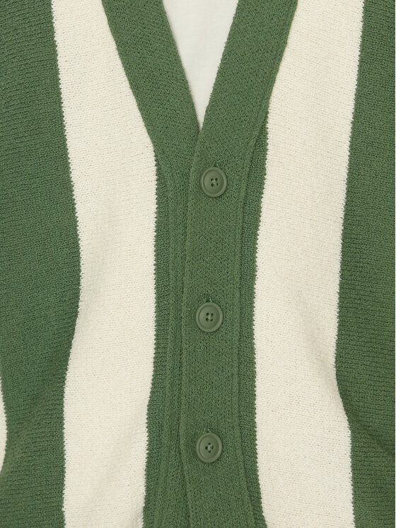 Mustang Mustang Cardigan Edgar 1016303 Verde Regular Fit