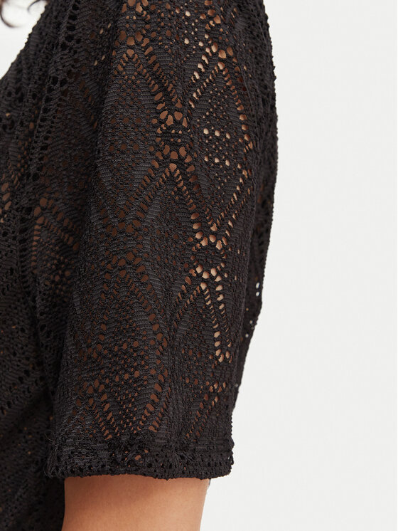 Vero Moda Vero Moda Pletena jopica Maya 10304466 Črna Regular Fit