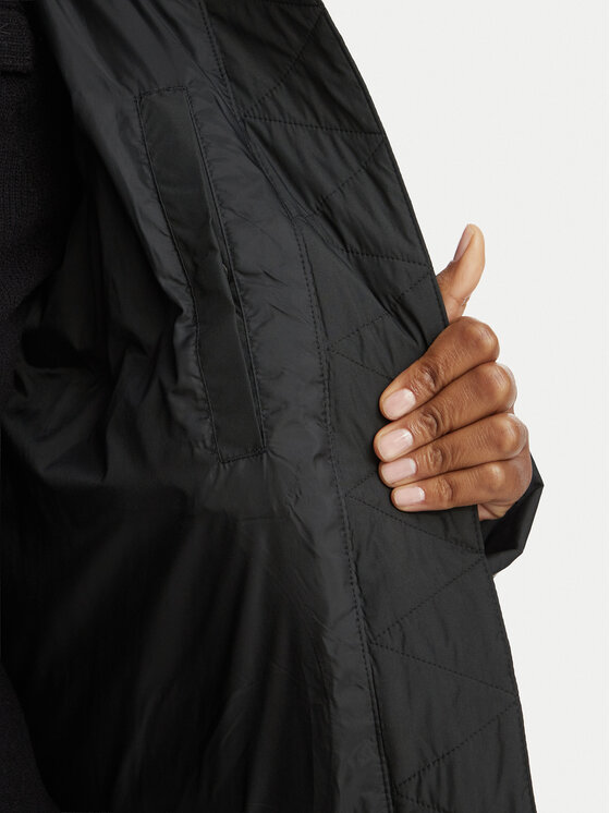 Lacoste Lacoste Пуховик BF8434 Чорний Regular Fit
