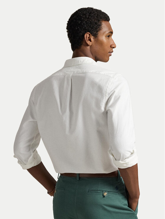 Polo Ralph Lauren Polo Ralph Lauren Риза Core Replen 710549084 Бял Slim Fit
