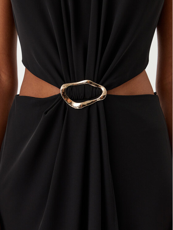 Haveone Haveone Rochie de seară AFS-N029 Negru Regular Fit
