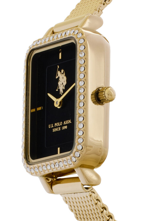 U.S. Polo Assn. U.S. Polo Assn. Zegarek Odette USP8390BK Złoty