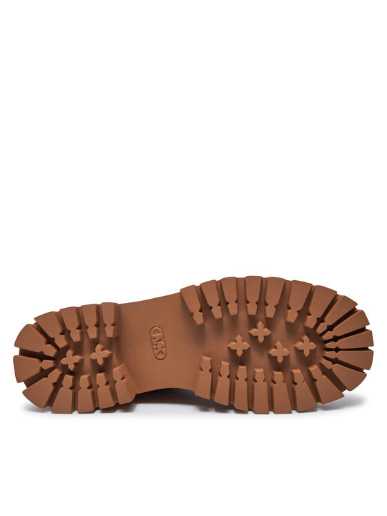 MICHAEL Michael Kors MICHAEL Michael Kors Kotníková obuv s elastickým prvkem Asher 40F4ASFE6L Hnědá