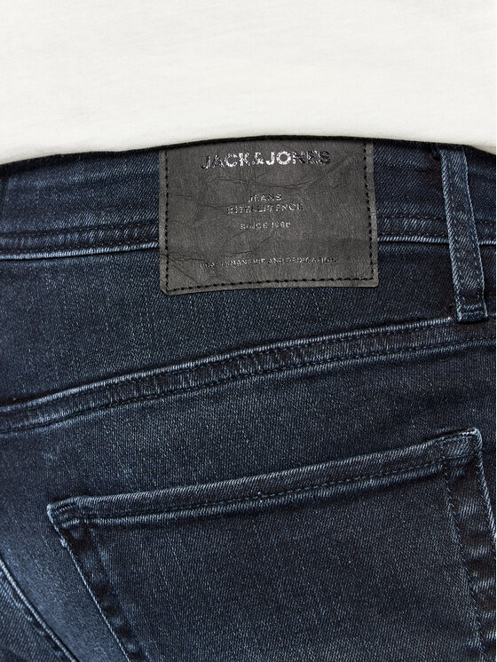 Jack & Jones Jack & Jones Jeansy Liam Original Agi 12166852 Granatowy Skinny Fit